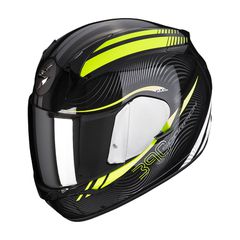 ΚΡΑΝΟΣ ΜΗΧΑΝΗΣ SCORPION EXO 390 STING BLACK NEON YELLOW