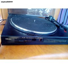 πικαπ..TEAC model p 495 semi automatic turntable system steed 33.45 στροφές .made japan  σε λειτουργικότητα  Αν θέλετε δεστε οπες τις αγγελίες μου κάτω από το όνομα μου ευχαριστώ για τον χρόνο σας