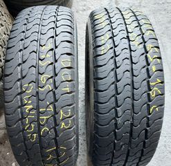 215/65-16 C με 85-90% πέλμα και πεντακάθαρα πλαϊνά! (2τμχ)