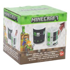 Minecraft Heat Change Mug Squared Pattern 325 ml-thumb-1