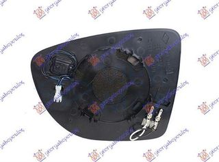 Κρύσταλλο Καθρέπτη Θερμαινόμενο (Με Blis) (Convex Glass) Δεξιό Nissan Leaf (ZE1) 2017-