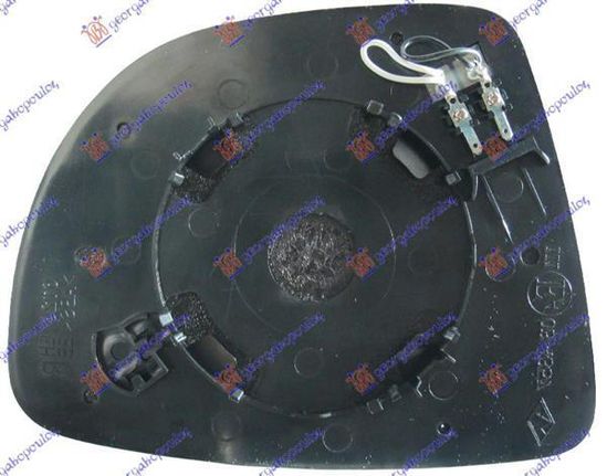 Κρύσταλλο Καθρέπτη Θερμαινόμενο (Aspherical Glass) Αριστερό Nissan Micra (K14) 2017-