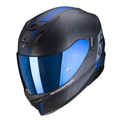 ΚΡΑΝΟΣ ΜΗΧΑΝΗΣ SCORPION EXO 520 AIR LATEN MAT BLACK BLUE