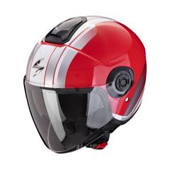 ΚΡΑΝΟΣ ΜΗΧΑΝΗΣ SCORPION EXO-CITY II VEL RED WHITE