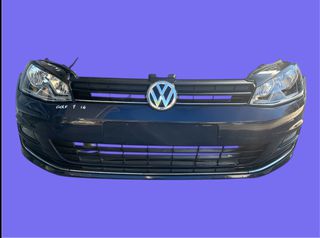 VOLKSWAGEN GOLF 7 2012-2020 ΜΕΤΑΧΕΙΡΙΣΜΕΝΑ ΑΝΤΑΛΛΑΚΤΙΚΑ ( Μουράκι εμπρός κομπλέ < προφυλακτήρας , φανάρια δεξί και αριστερό , καπό , φτερό αριστερό , μεντεσέδες > κατάλληλα για αυτοκίνητα diesel )