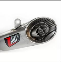 Zard full exhaust system steel silencer racing Triumph Scrambler 400x 2024