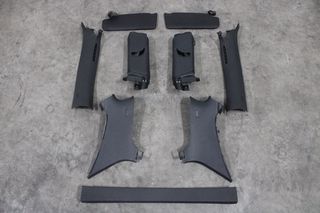 Σετ εσωτερικά κολωνάκια μαύρα VW Scirocco
