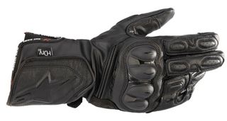 Alpinestars SP-8 HDRY Χειμερινά Ανδρικά Γάντια Μηχανής Δερμάτινα Αδιάβροχα Μαύρα