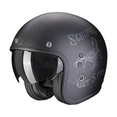 ΚΡΑΝΟΣ ΜΗΧΑΝΗΣ SCORPION BELFAST EVO PIQUE MAT BLACK SILVER
