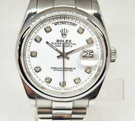 Replica Automatic Rolex Day-Date OYSTER PERPETUAL 36mm Αντρικό ρολόι Α90516 ΤΙΜΗ 440 ΕΥΡΩ
