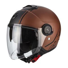 ΚΡΑΝΟΣ ΜΗΧΑΝΗΣ SCORPION EXO CITY MODA BROWN MAT BLACK