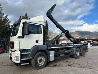Ανατρεπόμενο Για Containers Με Βραχίονες MAN 2009 TGS 28360 6X2-2BL-thumb-5