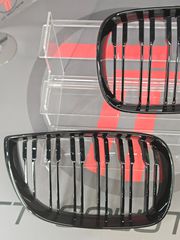 BMW E81, E87 σετ γρίλιες  M Performance look, glossy black 66SKV005-thumb-2