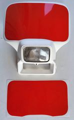 NEW, Honda XR200R,250R,350R,500R,600R. Αυτοκόλλητο μάσκα φανού