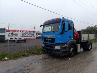 Ανατροπή + Γερανός MAN 2012 18-360TGS+ FERRARI 158-4
