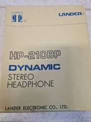 ΑΚΟΥΣΤΙΚΑ VINTAGE LANDER DYNAMIC STEREO HEADPHONES HP-210 BP-thumb-5