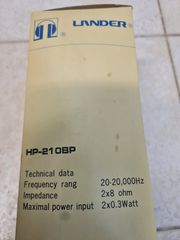 ΑΚΟΥΣΤΙΚΑ VINTAGE LANDER DYNAMIC STEREO HEADPHONES HP-210 BP-thumb-6