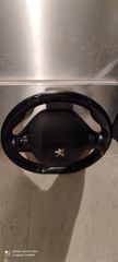 Peugeot 308 βολάν δερματινο μαζί με αεροσακο σε τέλεια κατάσταση