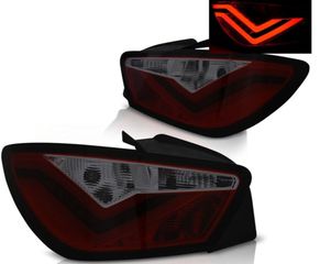 ΦΑΝΑΡΙΑ ΠΙΣΩ Taillights Seat Ibiza 6J Lightbar smoke 08-12 only 3-door