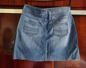 Μίνι τζιν φούστα