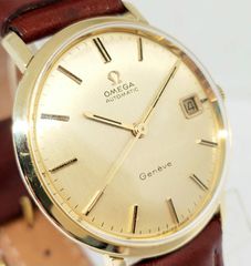 Vintage OMEGA GENEVE Κ14 ΧΡΥΣΟΣ AUTOMATIC ΑΝΤΡΙΚΟ ΡΟΛΟΙ Α900016 TIMH 2.800 ΕΥΡΩ