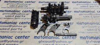 Honda mbx 50 80 mbx50 mbx80 σασμαν μυλος φουρκετες gearbox transmision forks drum