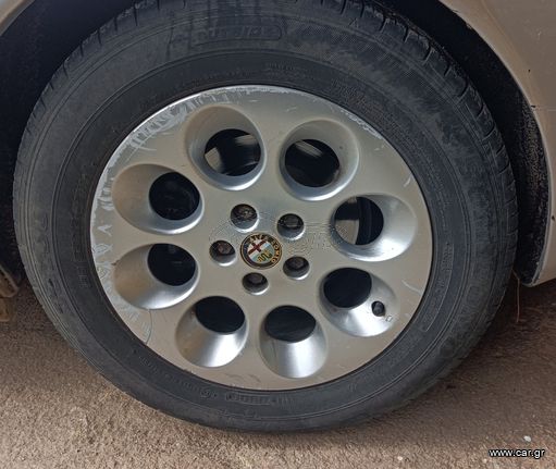 ΓΝΗΣΙΑ ΖΑΝΤΟΛΑΣΤΙΧΑ ΑΛΟΥΜΙΝΙΟΥ ALFA ROMEO156- 147+ 15" .Raptis Parts