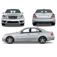 Body Kit Για Mercedes-Benz E-Class W211 06-09 Amg Look With PDC Made In Taiwan-thumb-10
