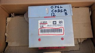 ΕΓΚΕΦΑΛΟΣ OPEL CORSA B, COMBO, 16190529, 16199377, RA, 1237655, 1237699, ΜΟΝΑΔΑ ΕΛΕΓΧΟΥ ΚΙΝΗΤΗΡΑ, S*