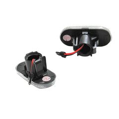 Πλαϊνά Φλας Φτερού Για Smart / Renault / Nissan / Opel / Dacia Led Dynamic White 2 Τεμάχια-thumb-2