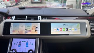 RANGE ROVER SPORT VOGUE 2013-2019 ANDROID ΔΙΠΛΗ ΟΘΟΝΗ ΤΑΜΠΛΟ ΟΔΗΓΟΥ-ΣΥΝΟΔΗΓΟΥ