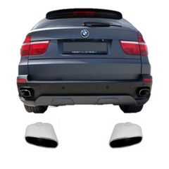 Μπούκες Εξάτμισης Για Bmw X5 E70 07-13 2 Τεμάχια