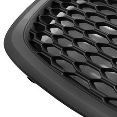 Μάσκα Για Seat Leon 1P / Altea 09-13 Κυψελωτή Χωρίς Σήμα Μαύρη 1 Τεμάχιο-thumb-3
