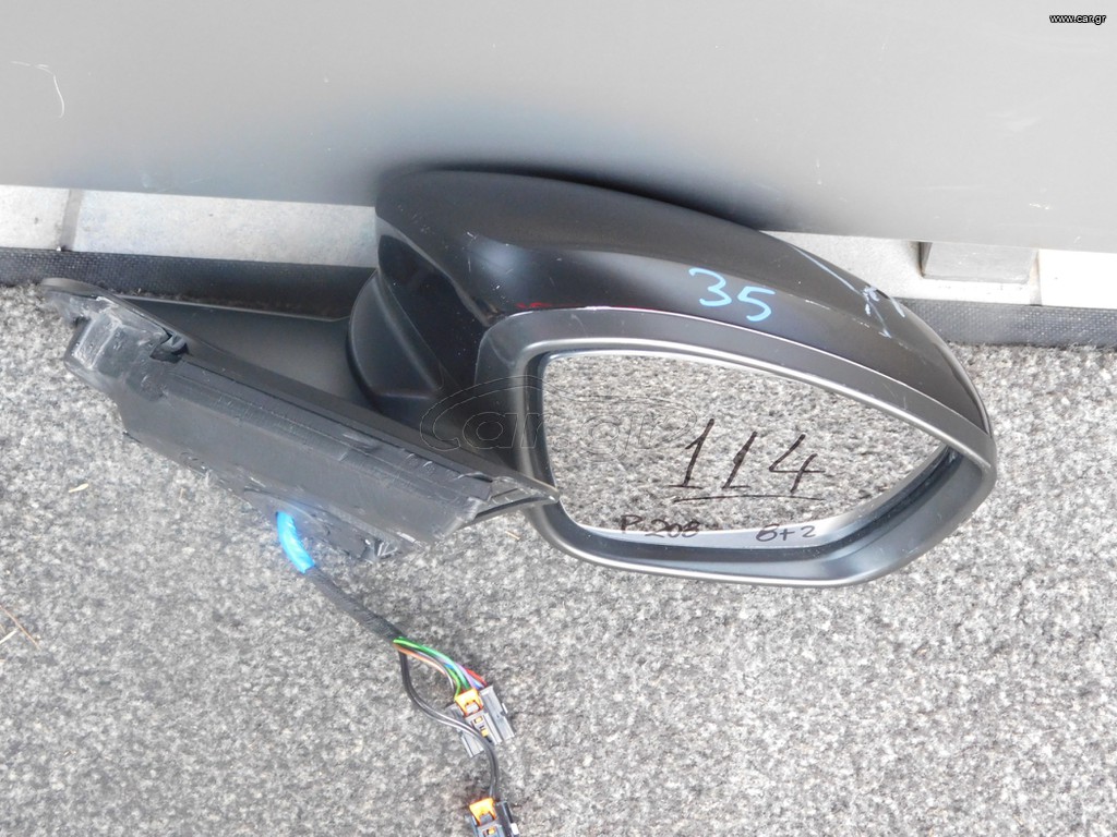 PEUGEOT 208 20- ΚΑΘΡΕΠΤΗΣ ΔΕΞΙΟΣ ΗΛΕΚΤΡΙΚΟΣ (8+2 ΚΑΛΩΔΙΑ)