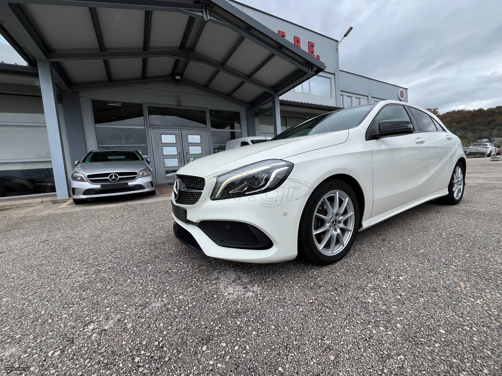 Mercedes-Benz A 180 2017 A180D AMG LINE FULL EXTRA ΗΛΙΟΡΟΦΗ