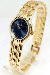 Vintage 1990s made in France Gold-Plated Louis Jacot γυναικείο ρολόι Quartz 50311 A9576 TIMH 140 ΕΥΡΩ