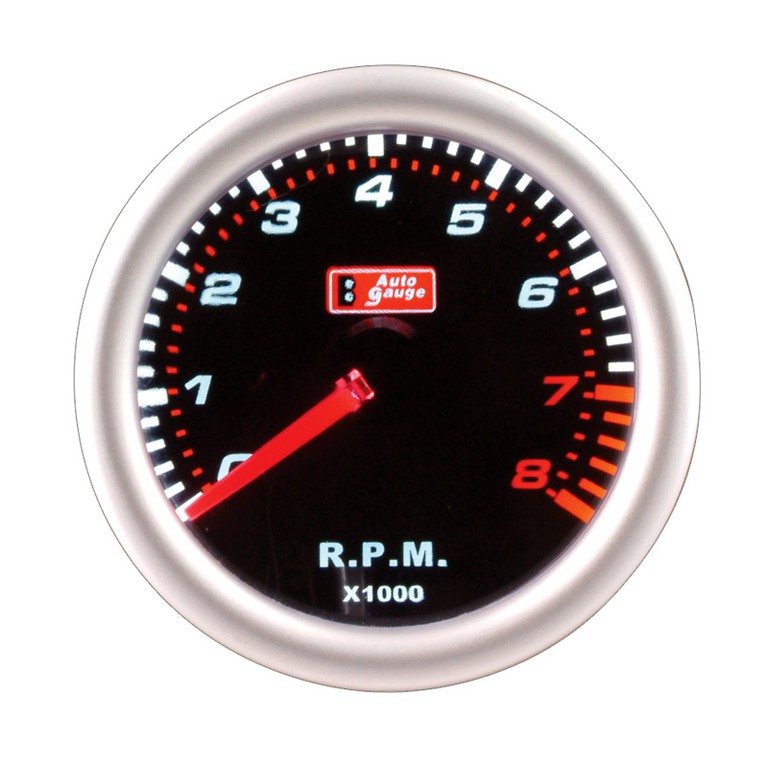 Στροφόμετρο R.P.M. Auto Gauge Μαύρο 52mm 270 Μοίρες