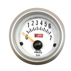Όργανο Πίεσης Λαδιού Auto Gauge Λευκό 52mm 15912