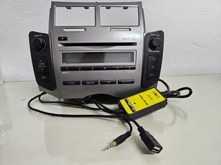 Γνήσιο Ράδιο cd με έξοδο usb - aux για yaris