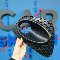Fiat/Abarth Grande Punto 07'-10' Γρίλιες Προφυλακτήρα-thumb-2