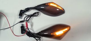 ΣΕΤ ΚΑΘΡΕΦΤΕΣ ΜΕ ΦΛΑΣ LED CARBON (H)