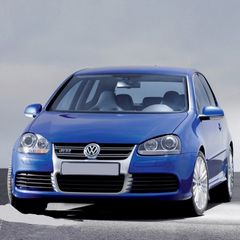 Μάσκα Για Vw Golf V (5) 03-08 R32 Look Χρώμιο 1 Τεμάχιο-thumb-5