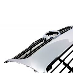 Μάσκα Για Vw Golf V (5) 03-08 R32 Look Χρώμιο 1 Τεμάχιο-thumb-2