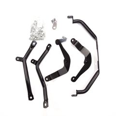 GIVI Y163 ΒΑΣΗ ΓΙΑ ΠΛΑΙΝΕΣ ΒΑΛΙΤΣΕΣ ΓΙΑ HONDA TRANSALP XL650V '00-'07 BLACK