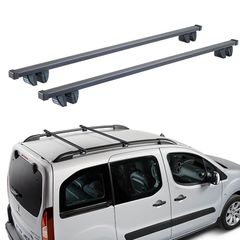 Μπάρες Οροφής Σιδερένιες CRUZ 921-939 Oplus SR+150cm Railing System Μαύρες 2 Τεμάχια