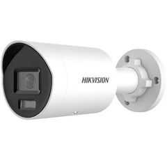 Δικτυακή κάμερα Bullet Hikvidion με ανάλυση εικόνας 4MP Smart Hybrid Light ColorVu μεγάλο αισθητήριο 1/1.8” σταθερός ευρυγώνιος φακός confocal 2.8mm