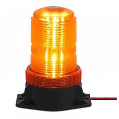 Φάρος Ασφαλείας Αυτοκινήτου Βιδωτός Led 12V/24V 13x10cm Πορτοκαλί