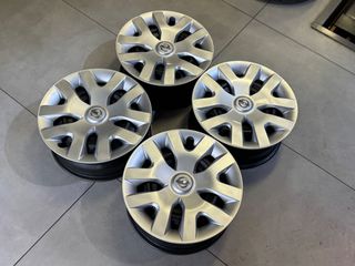 4άδα σιδερένιες 16άρες γνήσιες Nissan Qashqai