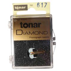 TONAR 617-DS Spherical Diamond Stylus M75, M73 M71 Shure Made In Japan - TONAR