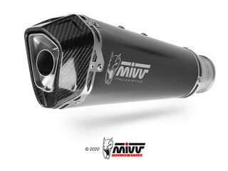Mivv Delta Race Τελικό Εξάτμισης Honda Forza 750 2021-2024 Black
